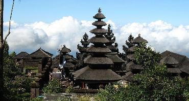 Visiter Volcan Gunung Agung, temple Besakih