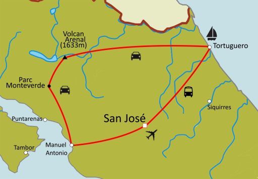 Trésors du Costa Rica