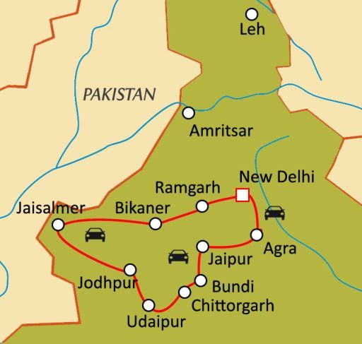 Trésors du Rajasthan