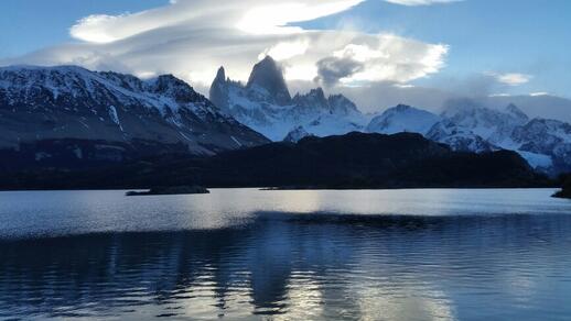Navigation sur le lac Viedma