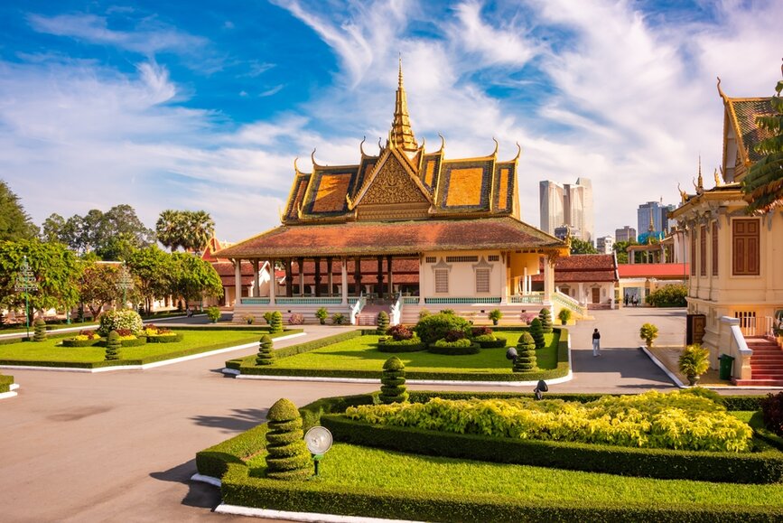 © Shutterstock - Maria_Usp Palais Royal Phnom Penh