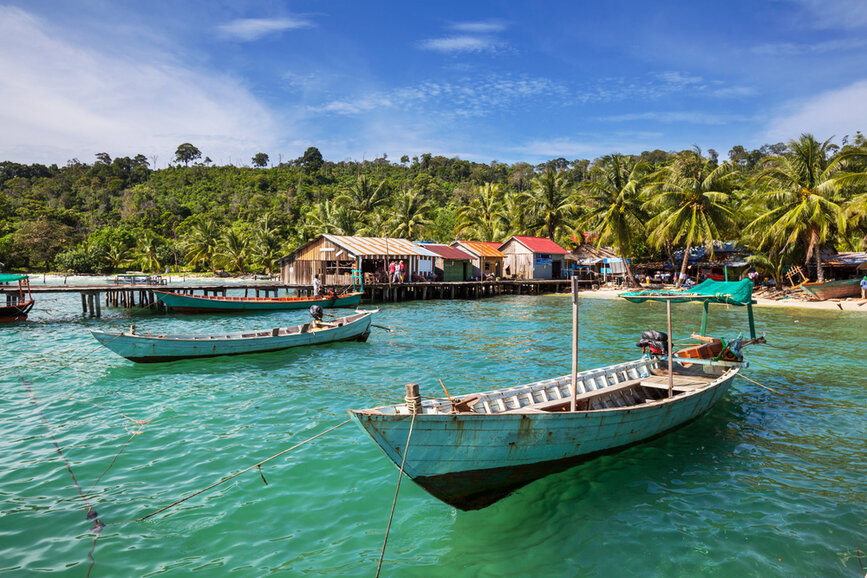 Kep bateau de pécheurs
