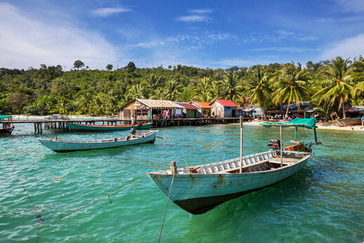 Kep bateau de pécheurs