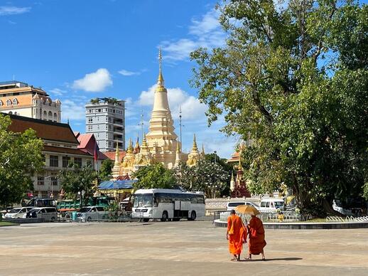 Moines Phnom Penh