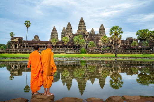 Angkor Wat moines