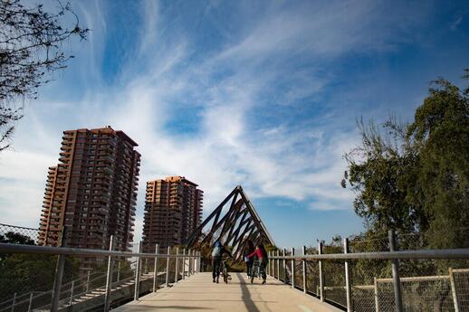Visite de Santiago à vélo
