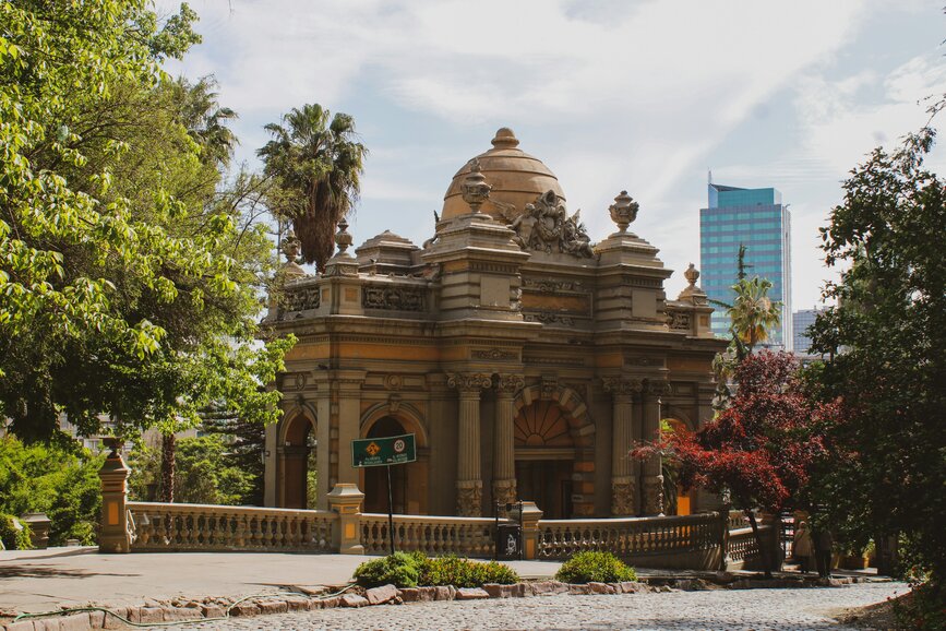 © Unsplash - Bastian Carreño Visite de Santiago : Collines Santa Lucia
