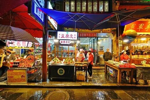 Le quartier musulman de Xi An