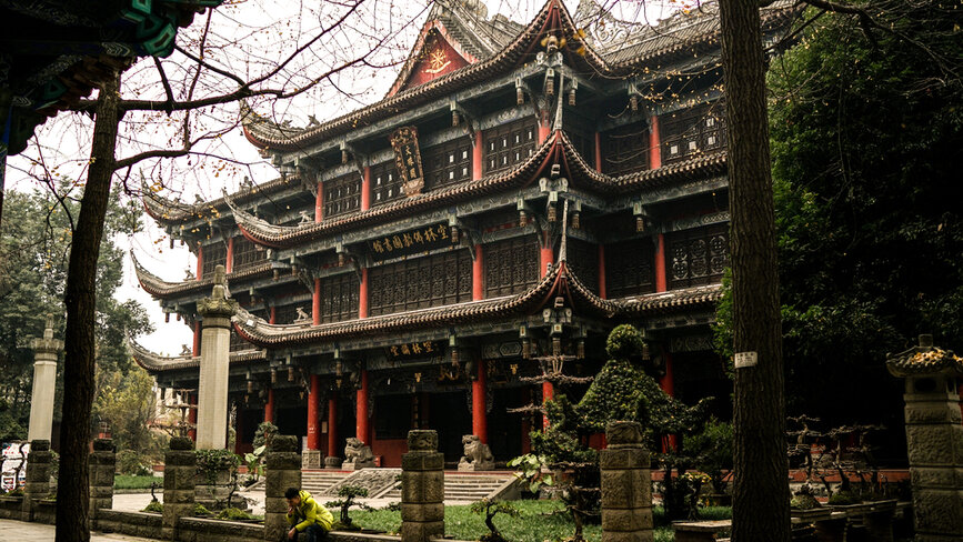© Shutterstock - Lesia Povkh Le temple Wenshu