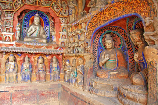 © Shutterstock - Mark Brandon Les grottes de Yungang