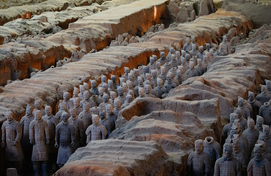 © Unsplash - Aaron Greenwood Xi'an Mausolée de l´Empereur Qin (UNESCO)