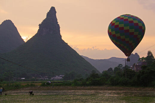 Survol de Yangshuo