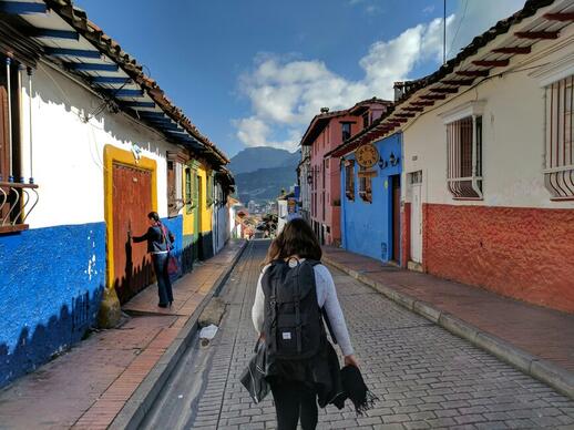 Le quartier colonial de La Candelaria