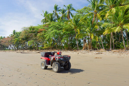 Safari en quad dans le parc Manuel Antonio