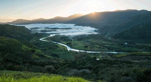 Vallée d'Orosi au Costa Rica