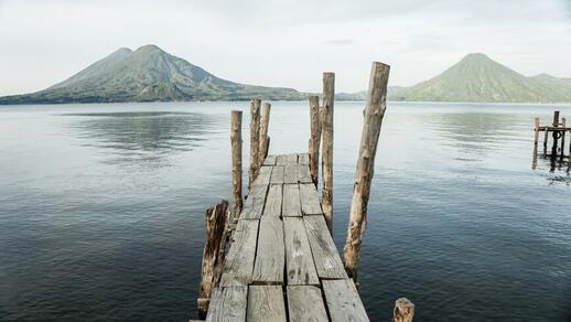 Randonnée au bord du lac Atitlan