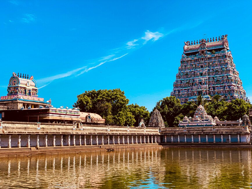 © Unsplash - Gautham Arcot temple de Nataraja à Chidambaram
