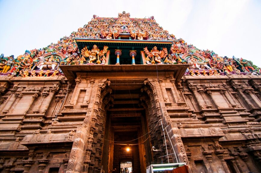 © Unsplash - CRS PHOTO Le Temple Minakshi