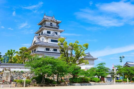 Le chateau à  Imabari