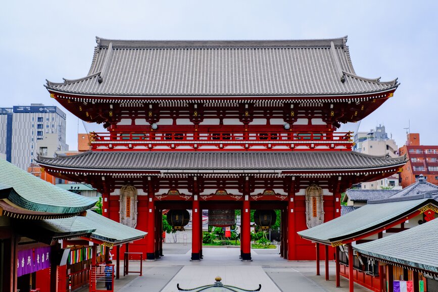 Quartier d'Asakusa et son temple Senso-ji