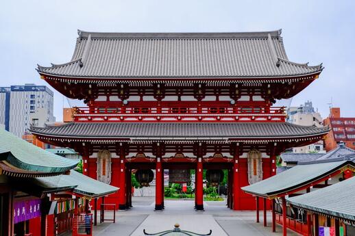 Quartier d'Asakusa et son temple Senso-ji