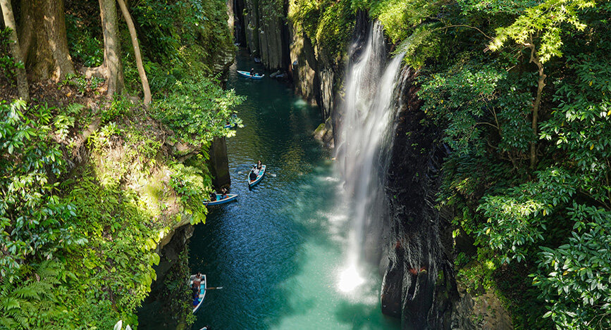 Takachiho Gorge, Mukoyama, Takachiho, Miyazaki, Japon