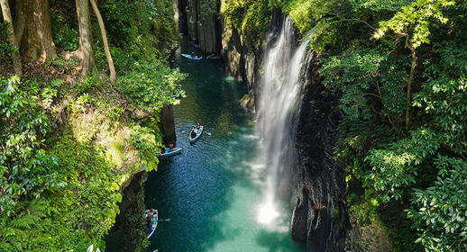 Takachiho Gorge, Mukoyama, Takachiho, Miyazaki, Japon
