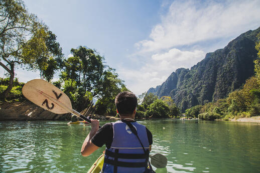 Kayak VangVieng