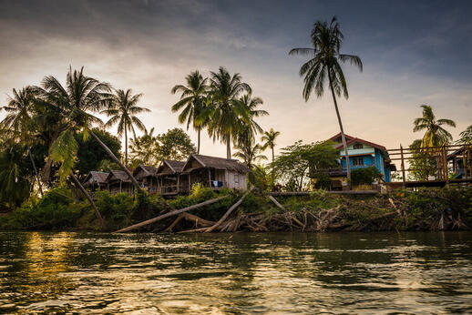 © Shutterstock - Niti Kantarote Les iles Don Det et Don Khone