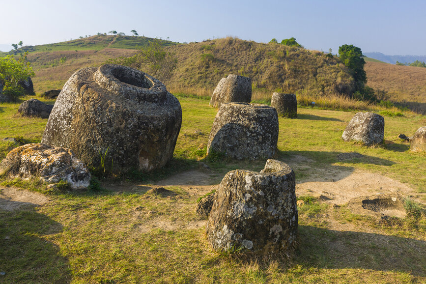 © Shutterstock - Peter Stuckings Jarres plaine