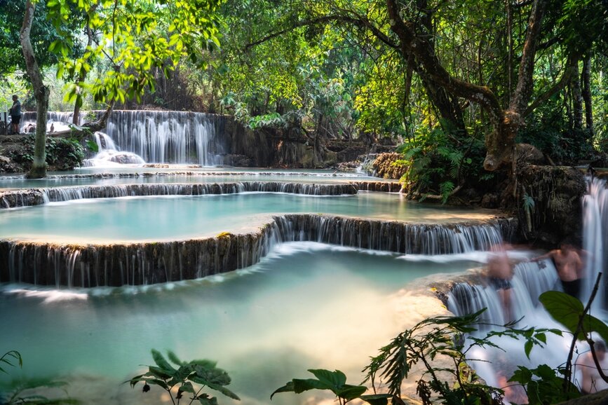 @Shutterstock - Keith Choong Chutes de Kuangsi