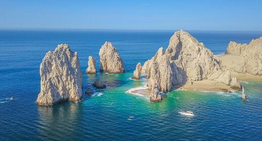 La pointe de la Basse Californie : rocher El Arco