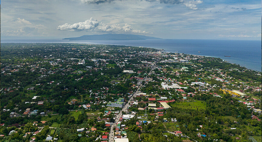 Ville de Dumaguete aux Philippines