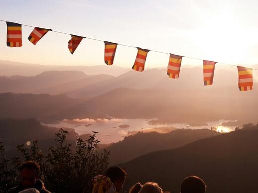 Ascension de l'Adam's peak