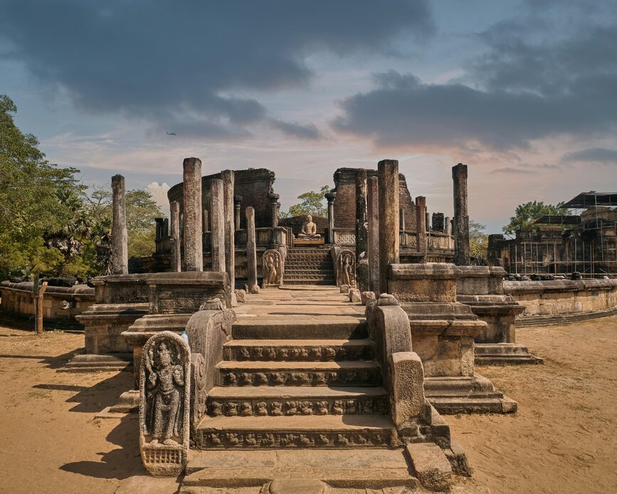 © Unsplash - Birendra Padmaperuma Cité de Polonnaruwa