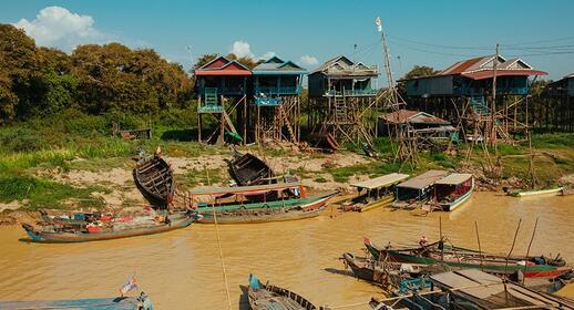 Visiter Navigation sur la rivière Sangker jusqu’au lac Tonle Sap