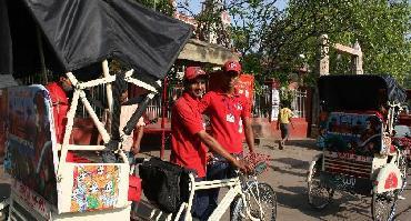 Visiter Delhi en rickshaw