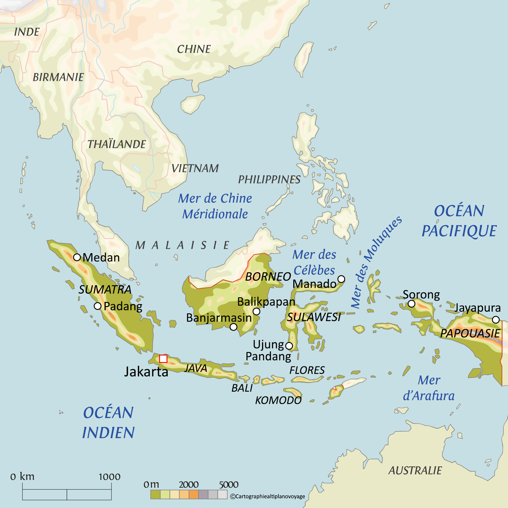 voyage indonesie itineraire