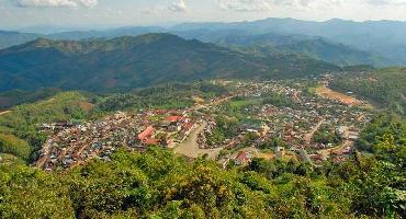 Visiter Le Mont Phou Fa (1625m)